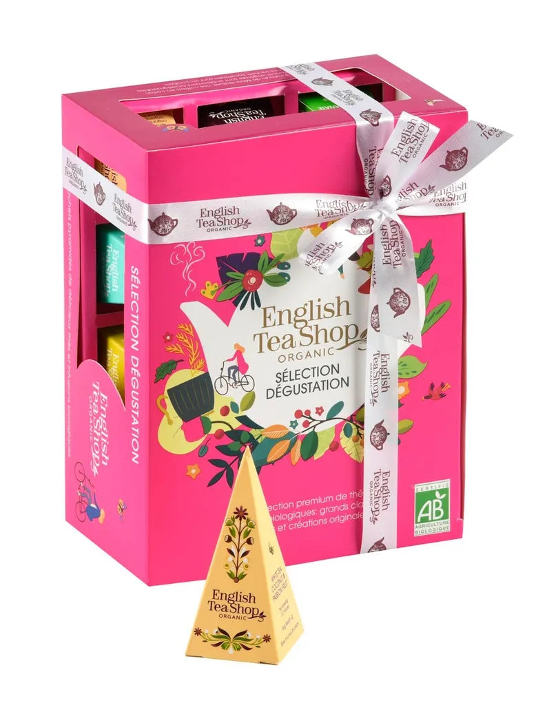 Coffret 12 Thés & Infusions Bio – Sélection de Saveurs Variées
