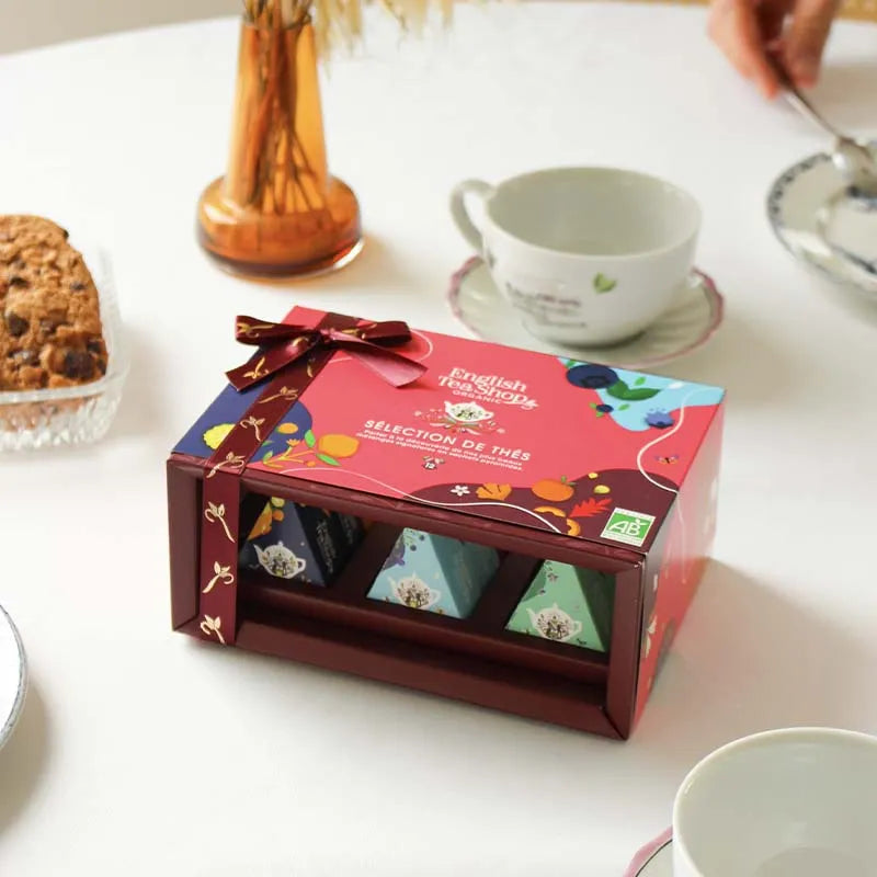 Coffret 12 Pyramides Bio – Thés & Infusions Fruités et Épicés