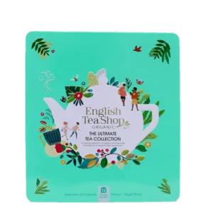 Coffret Métallique Thés & Infusions Bio – Sélection Gourmande