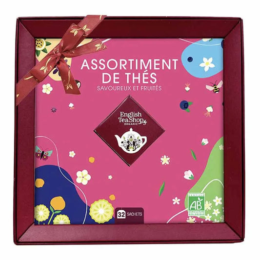 Coffret 4 Thés Bio – Sélection de Thés aux Saveurs Raffinées