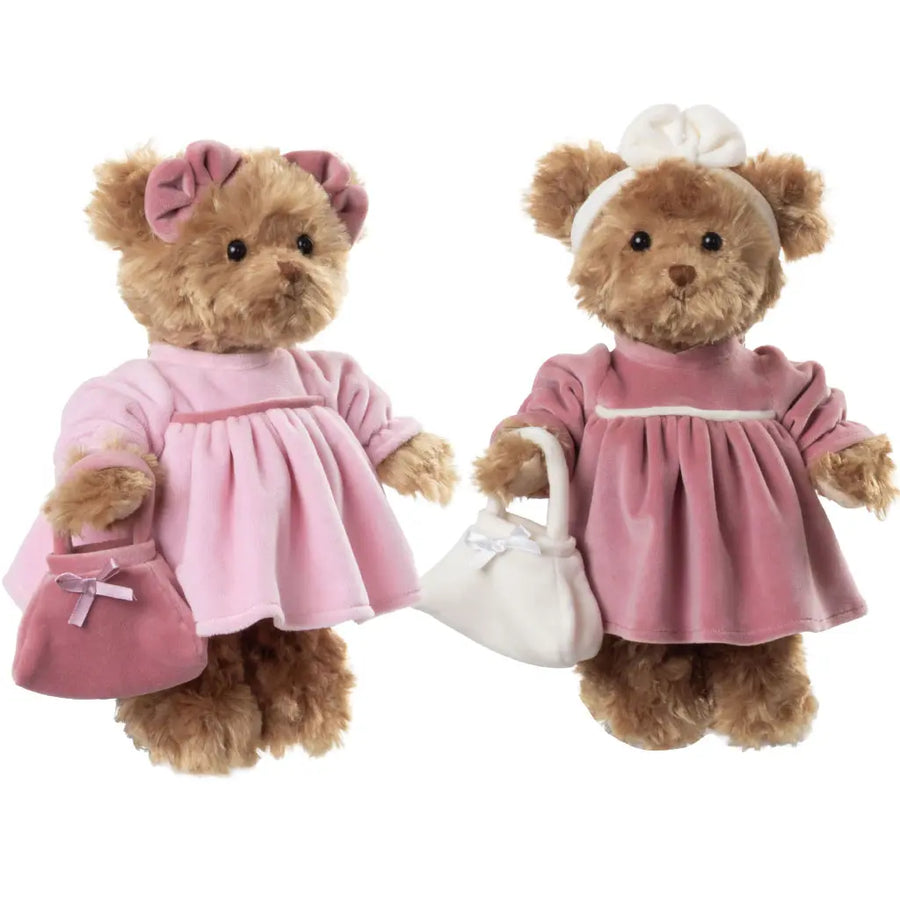 Peluche Bukowski Beautiful Ellen – Ours Brun 25 cm Rose