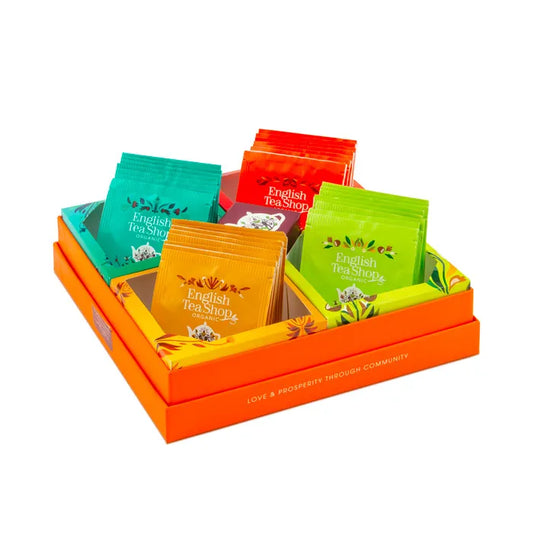 Coffret Thés & Infusions Bio – Sélection Gourmande et Parfumée