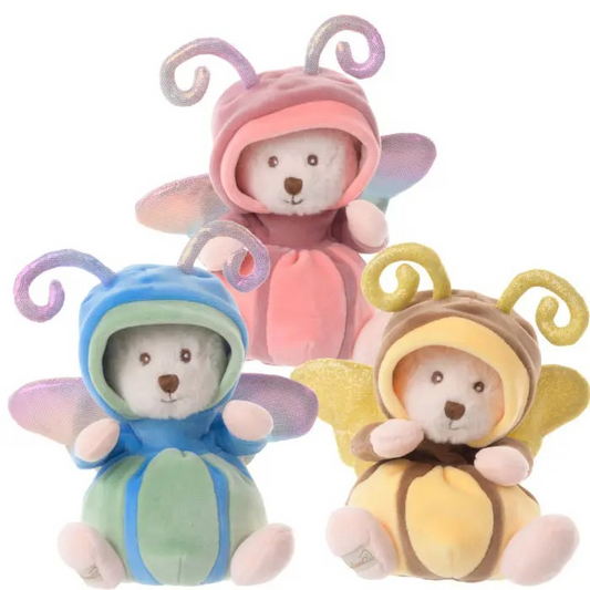 Peluche Bukowski Ziggy Butterfly – Ours Papillon Rose, Mint & Lemon