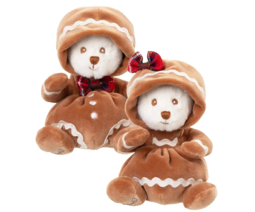 Peluche Bukowski Ziggy Gingerbread – Ours Pain d’Épices 15 cm