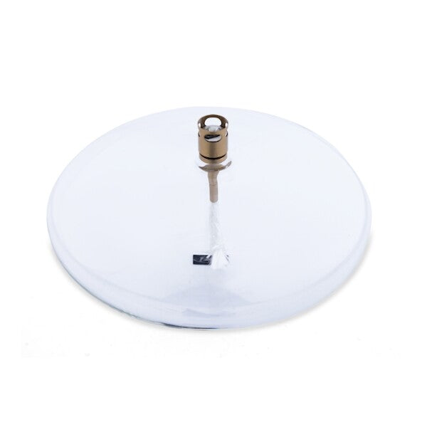 Lampe à Huile Disc L Peri Living – Verre Transparent Ø18 cm