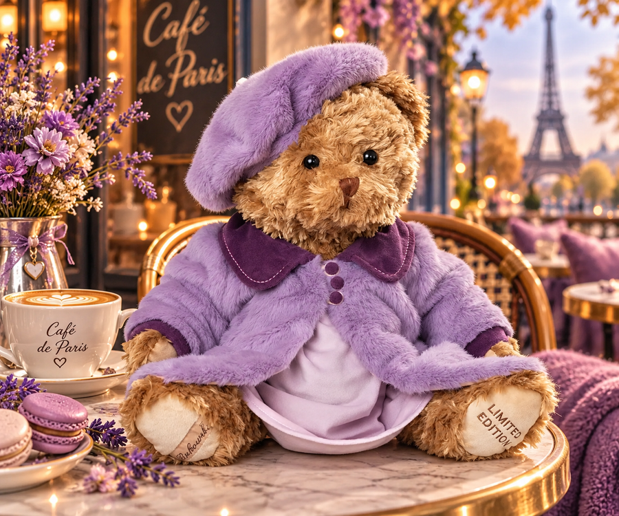 Peluche Bukowski Ellinor – Grand Ours 50 cm Édition Limitée