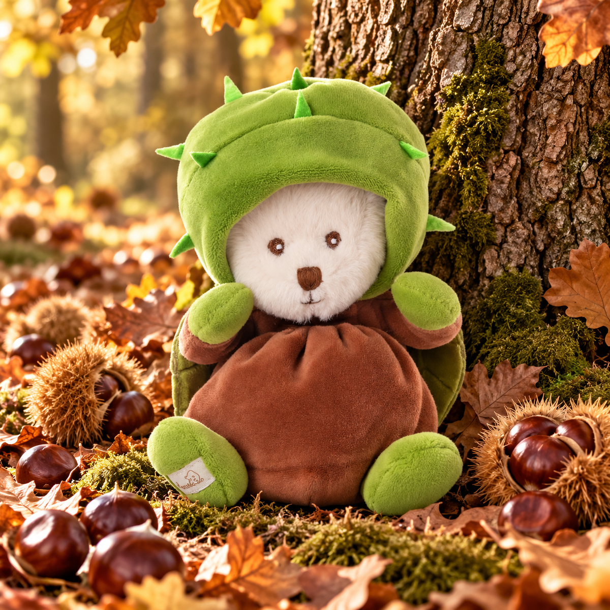 Peluche Bukowski Ziggy Chesnut – Ours Châtaigne 15 cm