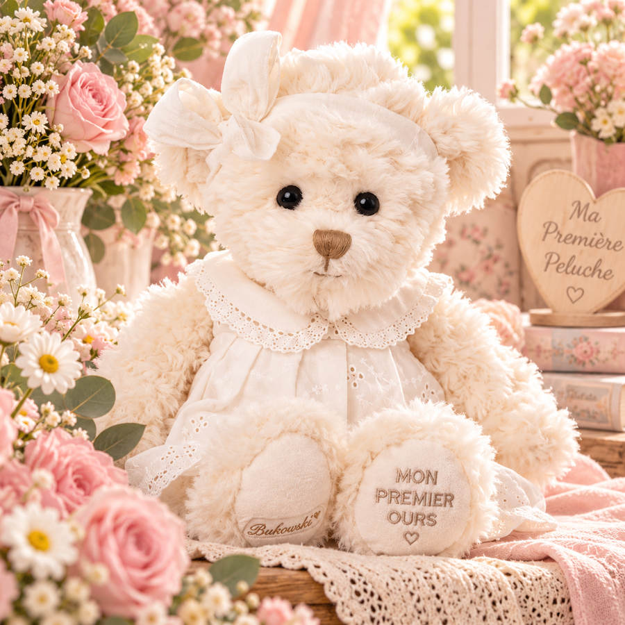 Mon Premier Ours Bukowski Zosia Albina – Cadeau Naissance
